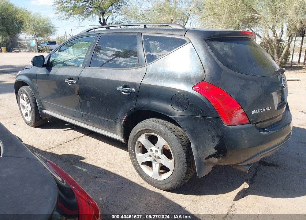 2003 NISSAN MURANO SL VIN: JN8AZ08W43W220167