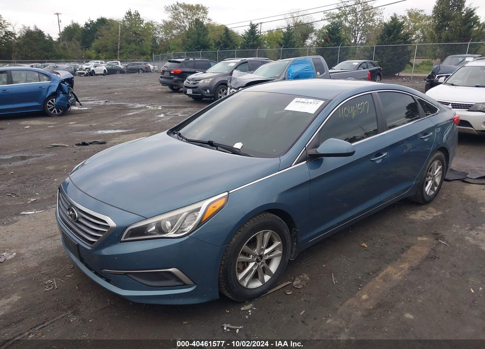 2017 HYUNDAI SONATA SE VIN: 5NPE24AF0HH464110