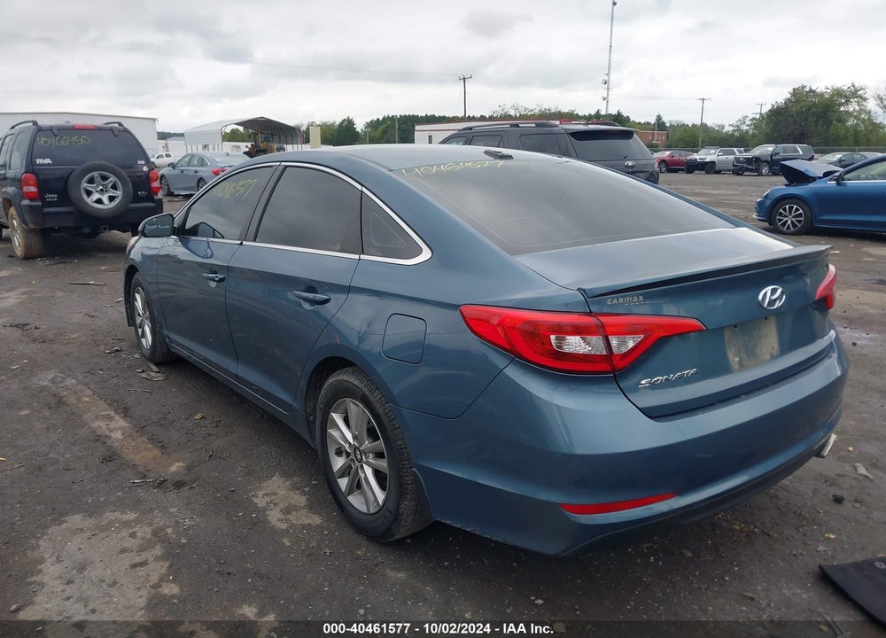2017 HYUNDAI SONATA SE VIN: 5NPE24AF0HH464110