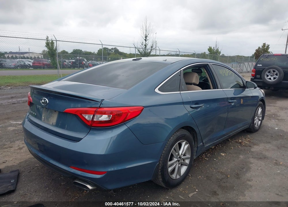 2017 HYUNDAI SONATA SE VIN: 5NPE24AF0HH464110