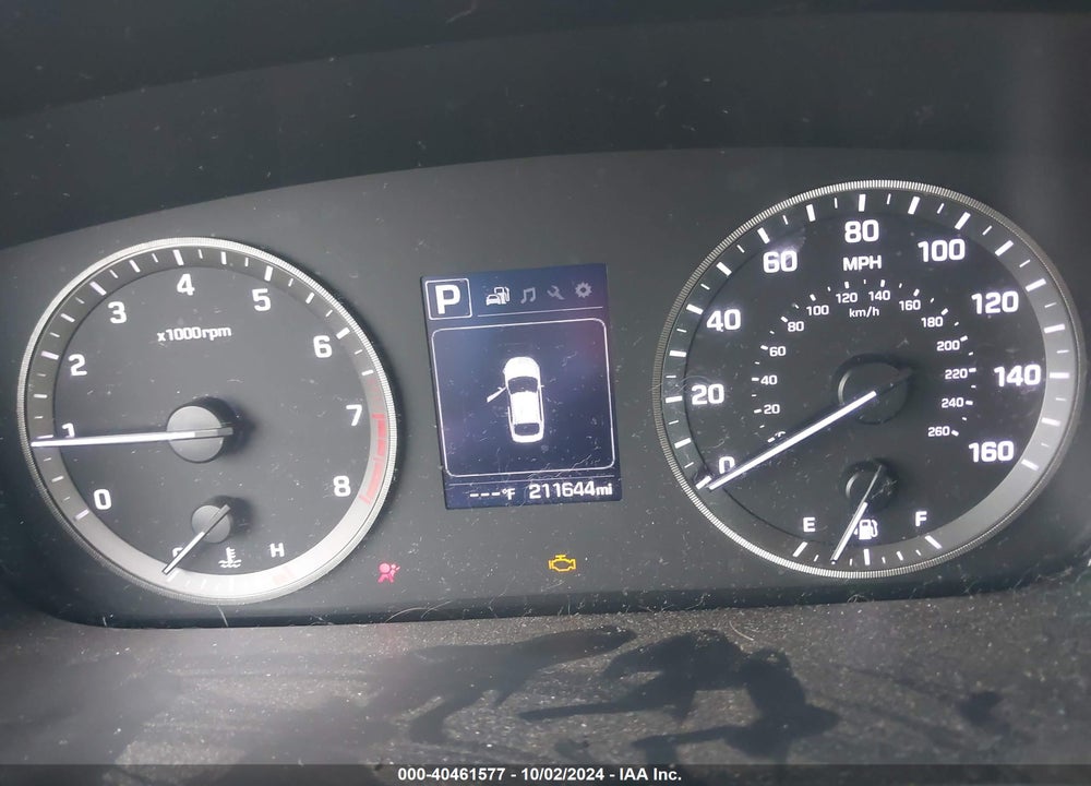 2017 HYUNDAI SONATA SE VIN: 5NPE24AF0HH464110