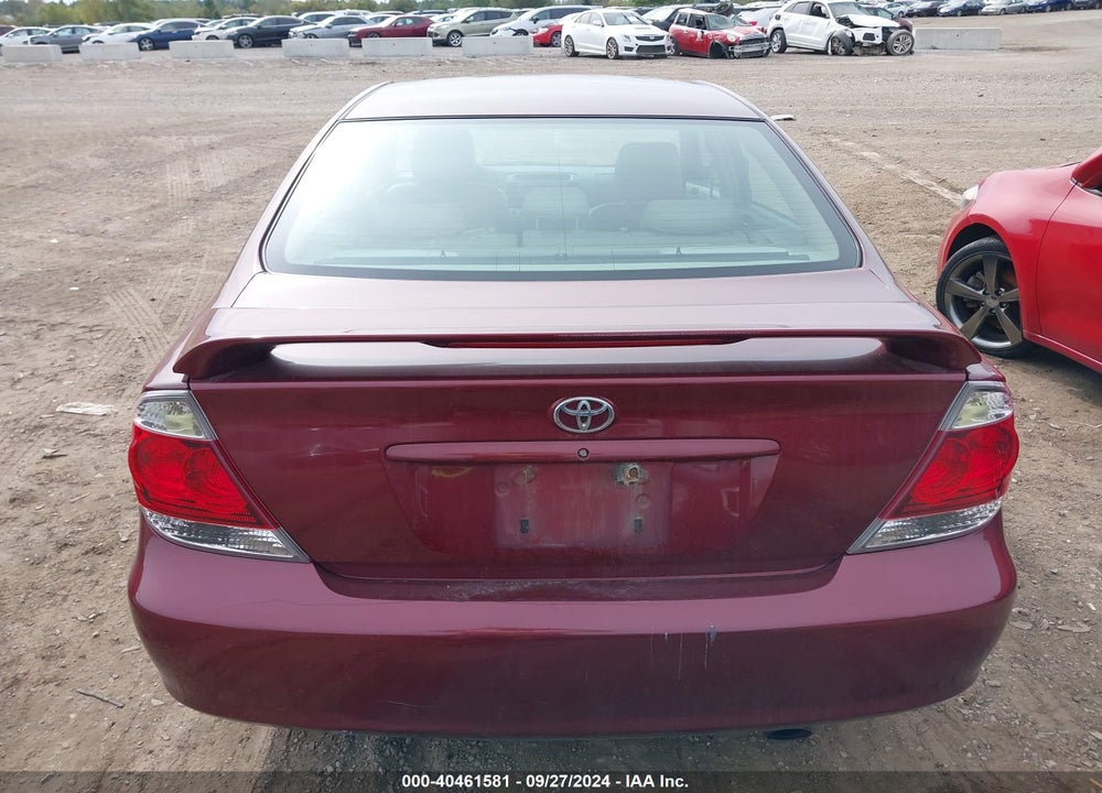 2005 TOYOTA CAMRY SE V6 VIN: JTDBA32K350025486