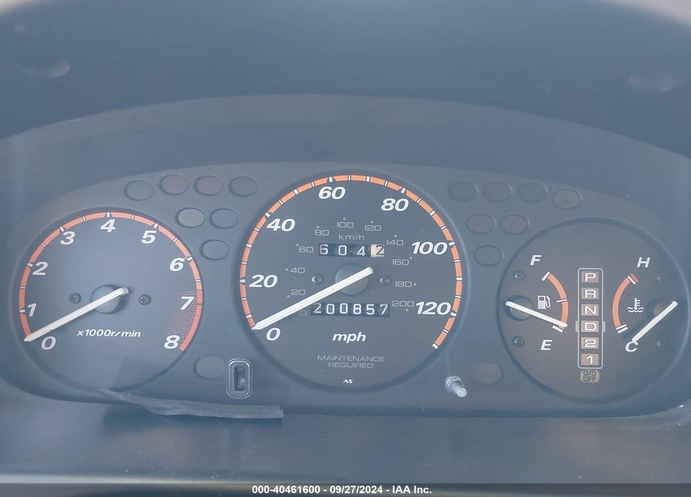 2000 HONDA CR-V EX VIN: JHLRD1868YC018303