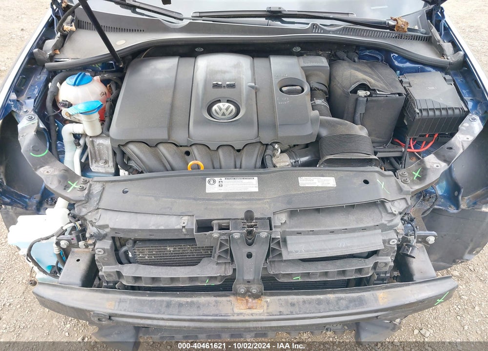 2013 VOLKSWAGEN JETTA SPORTWAGEN 2.5L SE VIN: 3VWPP7AJ8DM619956