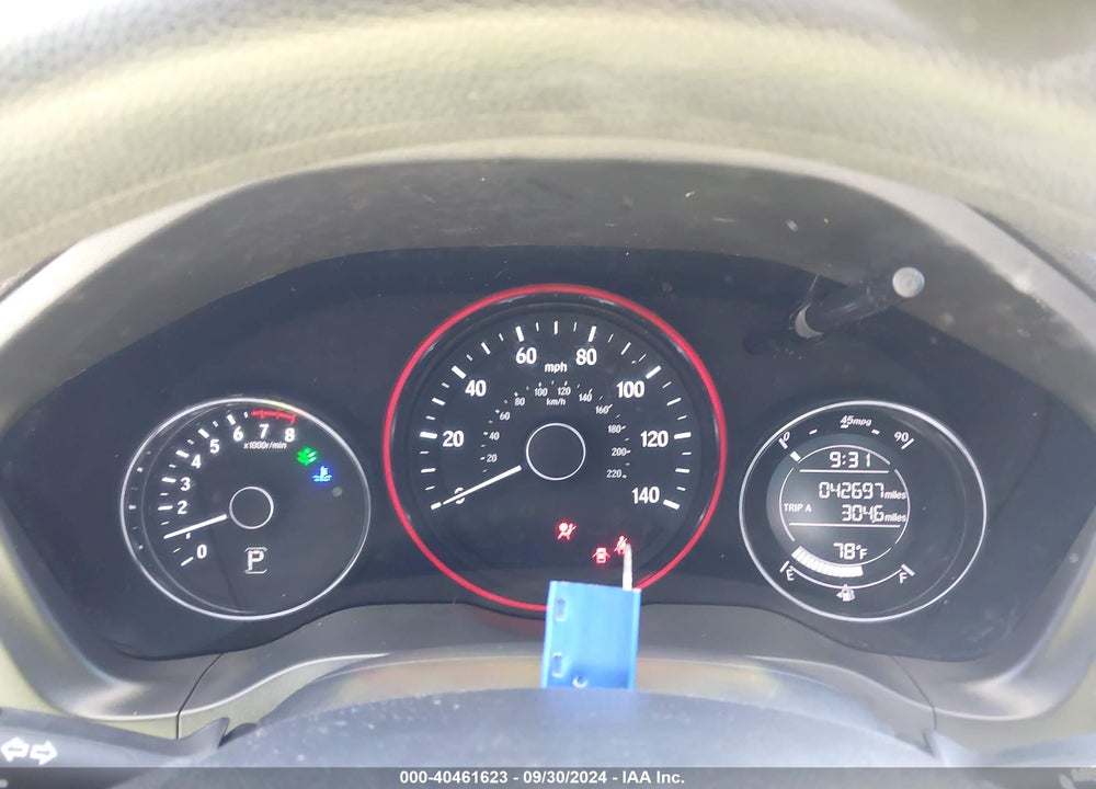 2018 HONDA HR-V EX VIN: 3CZRU5H58JG706262