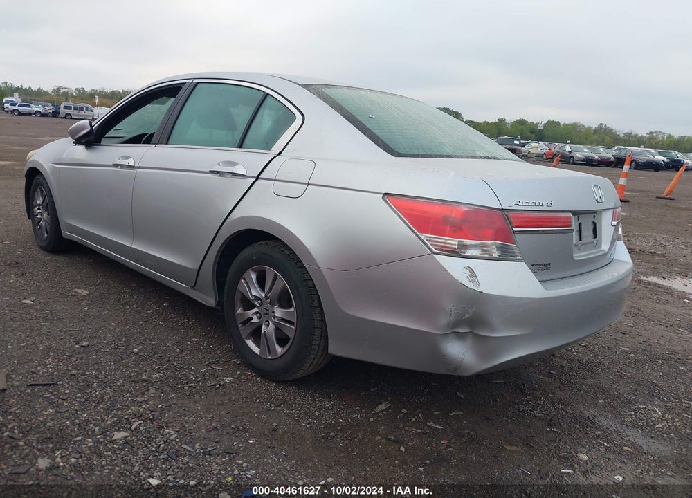 2012 HONDA ACCORD 2.4 SE VIN: 1HGCP2F61CA227634
