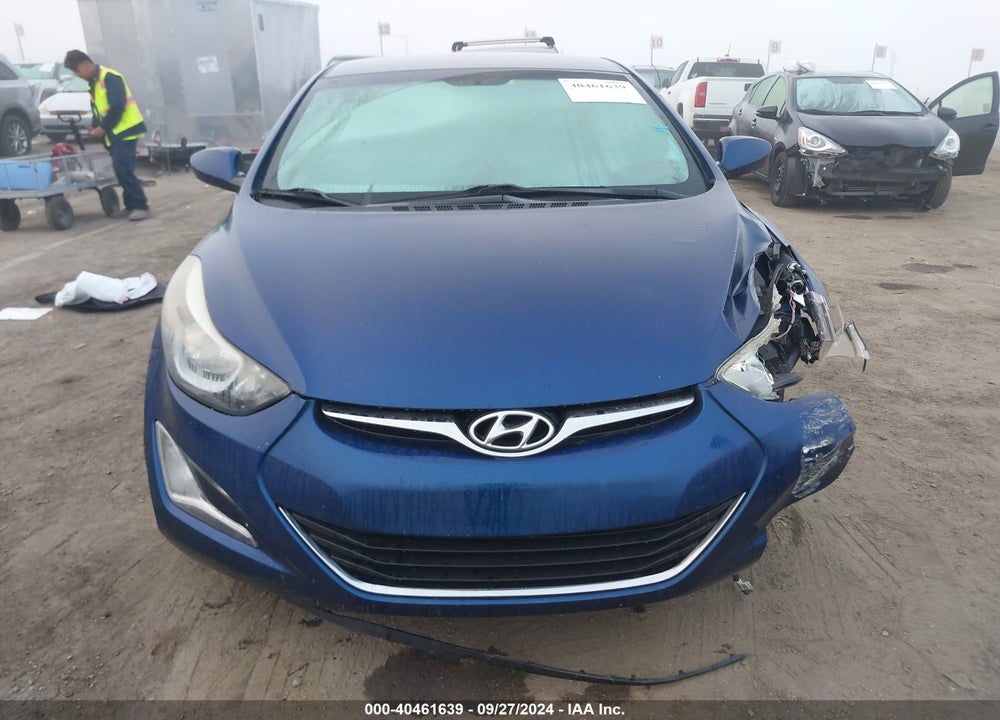 2016 HYUNDAI ELANTRA SE VIN: 5NPDH4AEXGH660975
