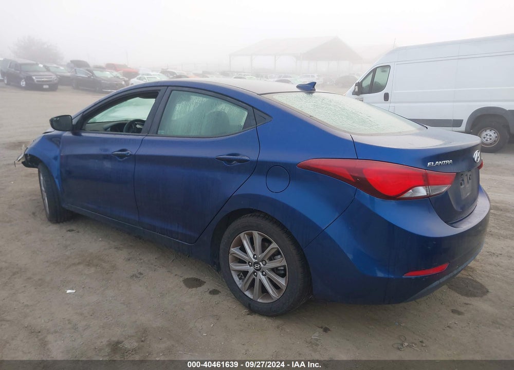 2016 HYUNDAI ELANTRA SE VIN: 5NPDH4AEXGH660975