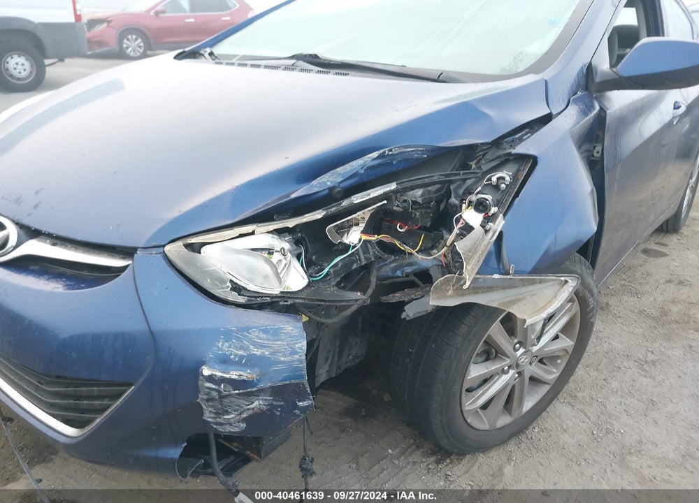 2016 HYUNDAI ELANTRA SE VIN: 5NPDH4AEXGH660975