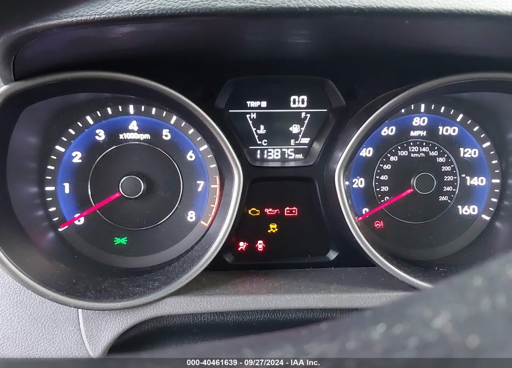 2016 HYUNDAI ELANTRA SE VIN: 5NPDH4AEXGH660975