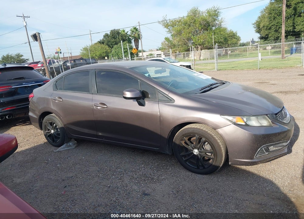 2013 HONDA CIVIC LX VIN: 19XFB2F58DE030251