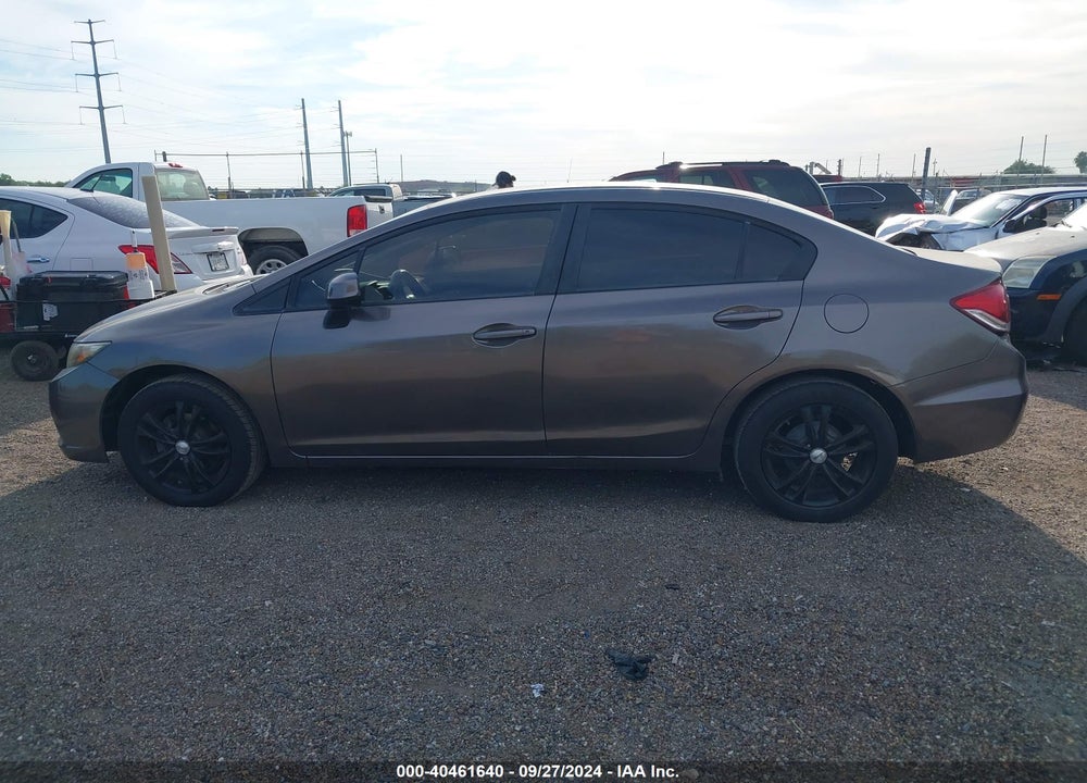 2013 HONDA CIVIC LX VIN: 19XFB2F58DE030251