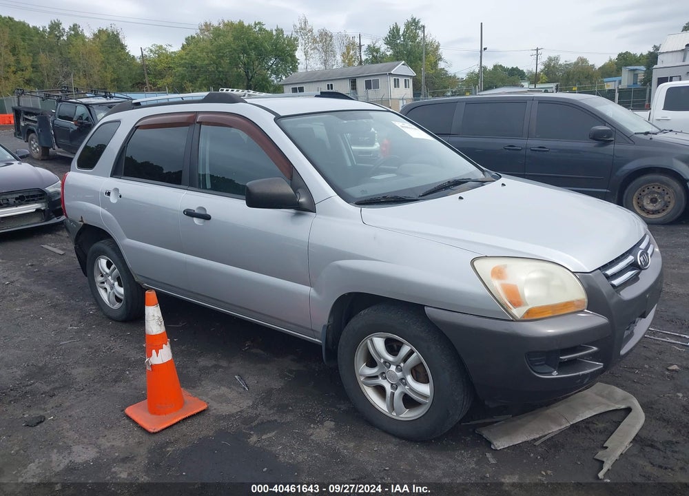 2008 KIA SPORTAGE LX V6 VIN: KNDJE723787487593