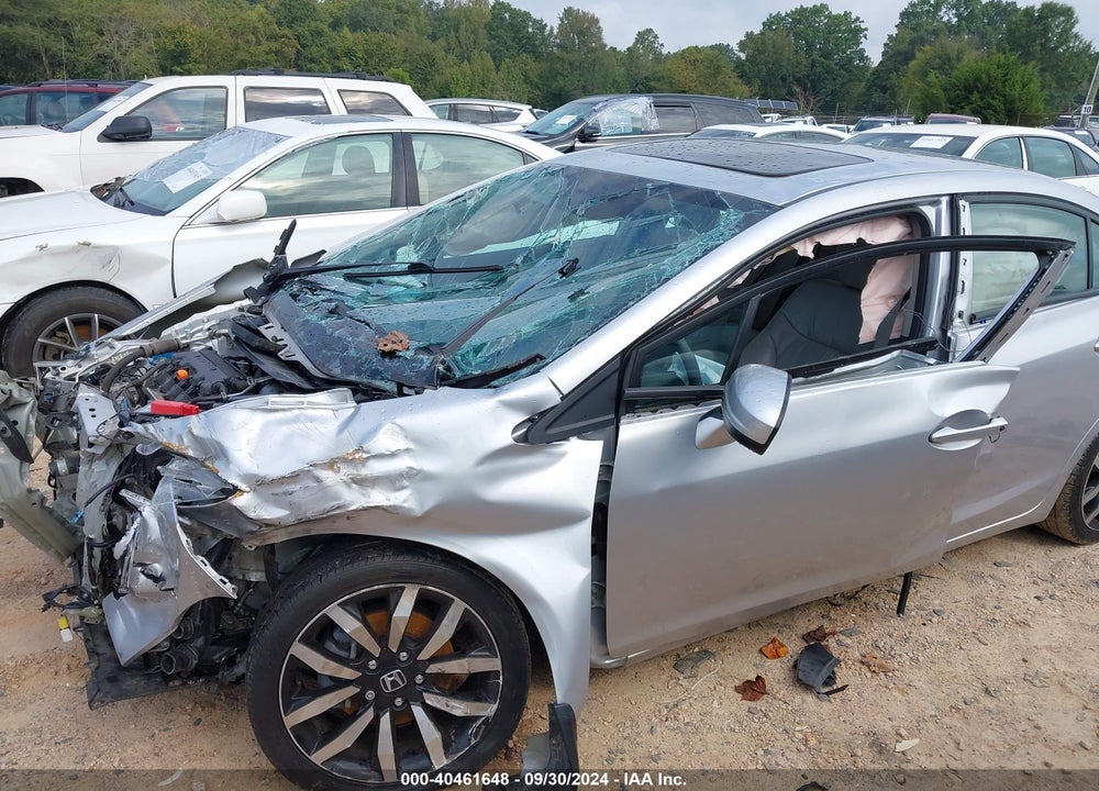 2014 HONDA CIVIC EX-L VIN: 19XFB2F96EE008981