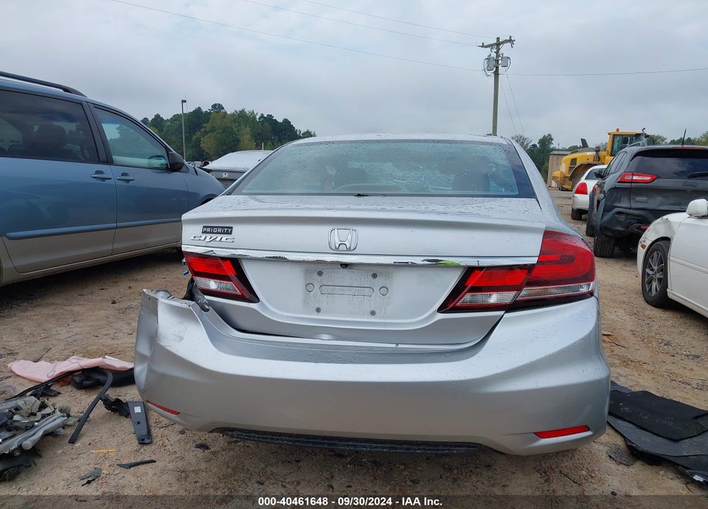 2014 HONDA CIVIC EX-L VIN: 19XFB2F96EE008981