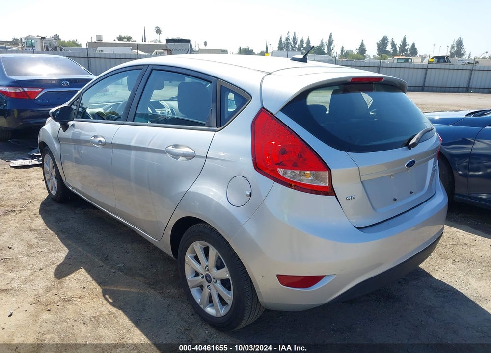 2012 FORD FIESTA SE VIN: 3FADP4EJ8CM176825
