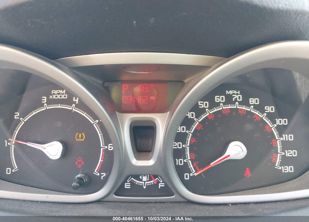 2012 FORD FIESTA SE VIN: 3FADP4EJ8CM176825