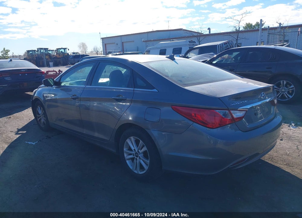 2013 HYUNDAI SONATA GLS VIN: 5NPEB4AC9DH721345