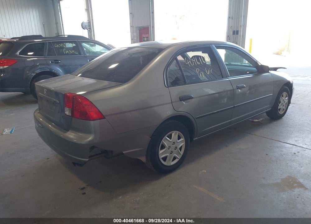 2005 HONDA CIVIC VP VIN: 1HGES16325L026629