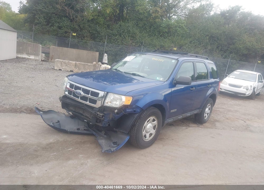 2008 FORD ESCAPE XLS VIN: 1FMCU92Z48KB26584