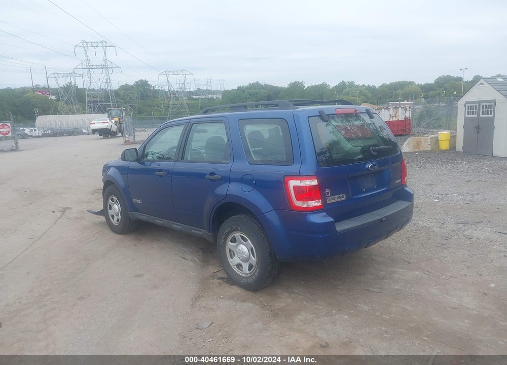 2008 FORD ESCAPE XLS VIN: 1FMCU92Z48KB26584