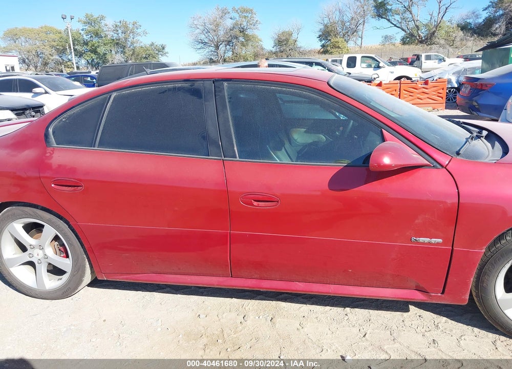 2005 PONTIAC BONNEVILLE GXP VIN: 1G2HZ54Y85U148407