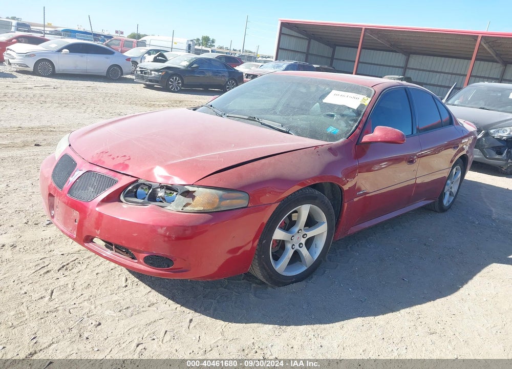 2005 PONTIAC BONNEVILLE GXP VIN: 1G2HZ54Y85U148407