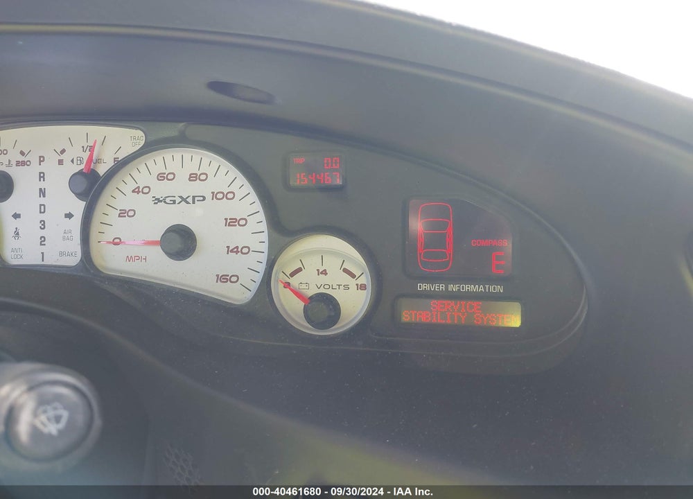 2005 PONTIAC BONNEVILLE GXP VIN: 1G2HZ54Y85U148407