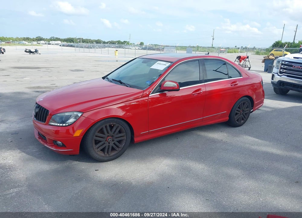 2009 MERCEDES-BENZ C 300 LUXURY 4MATIC/SPORT 4MATIC VIN: WDDGF81X79R051422