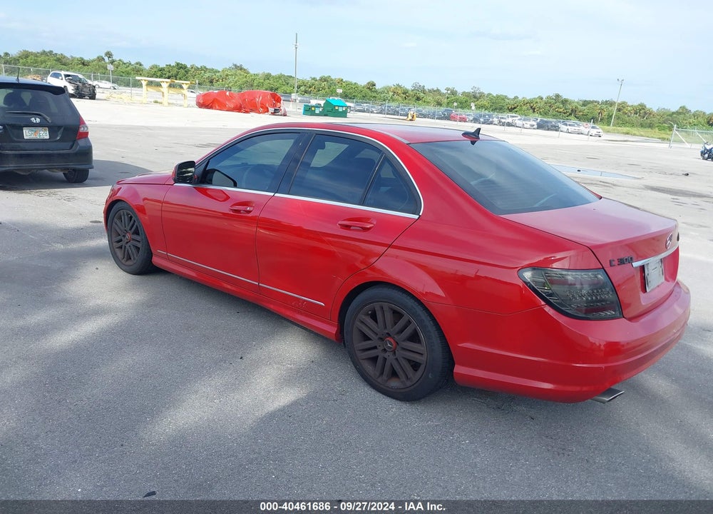 2009 MERCEDES-BENZ C 300 LUXURY 4MATIC/SPORT 4MATIC VIN: WDDGF81X79R051422