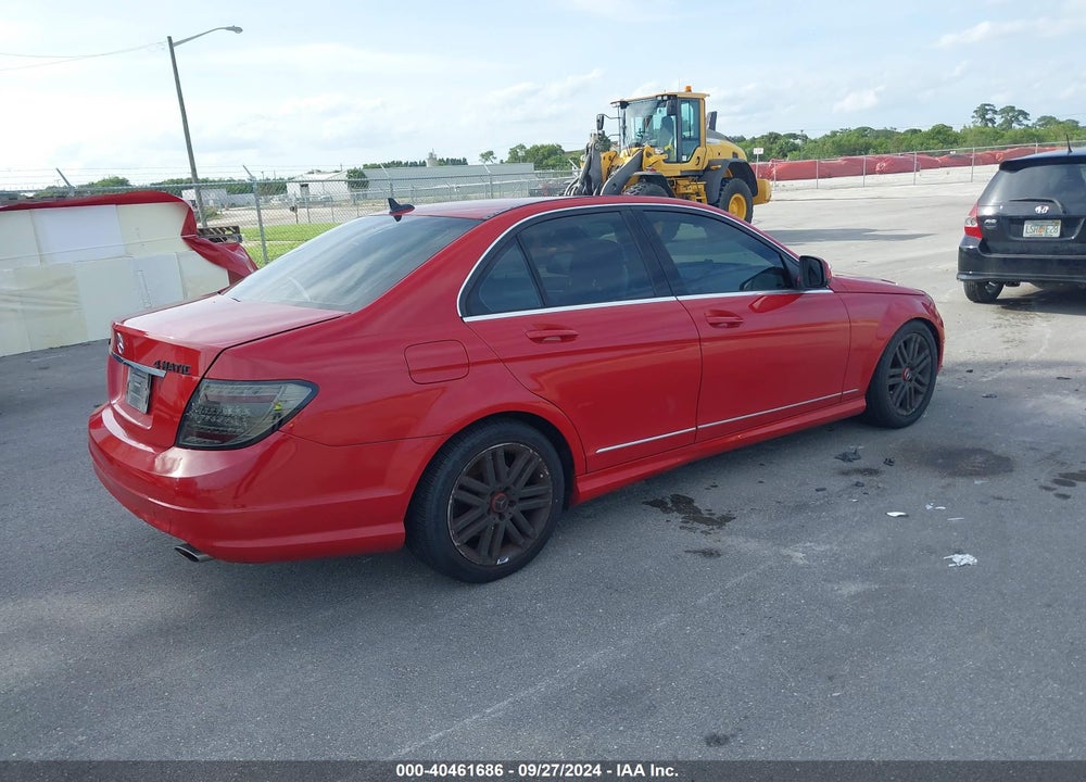 2009 MERCEDES-BENZ C 300 LUXURY 4MATIC/SPORT 4MATIC VIN: WDDGF81X79R051422
