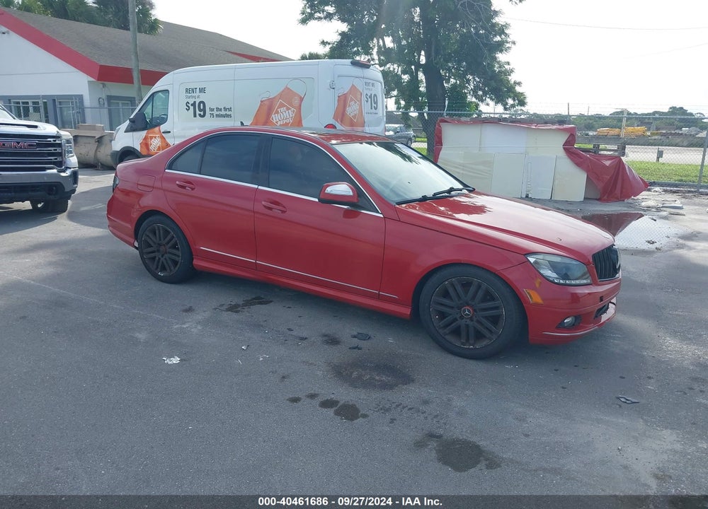 2009 MERCEDES-BENZ C 300 LUXURY 4MATIC/SPORT 4MATIC VIN: WDDGF81X79R051422