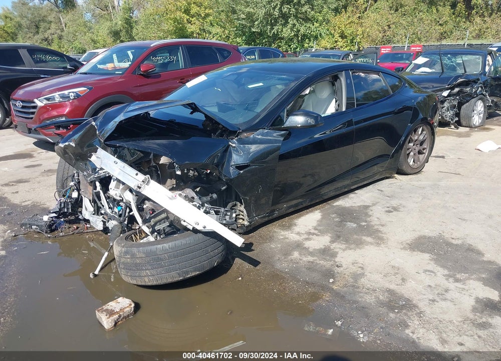 2022 TESLA MODEL S DUAL MOTOR ALL-WHEEL DRIVE VIN: 5YJSA1E51NF493695
