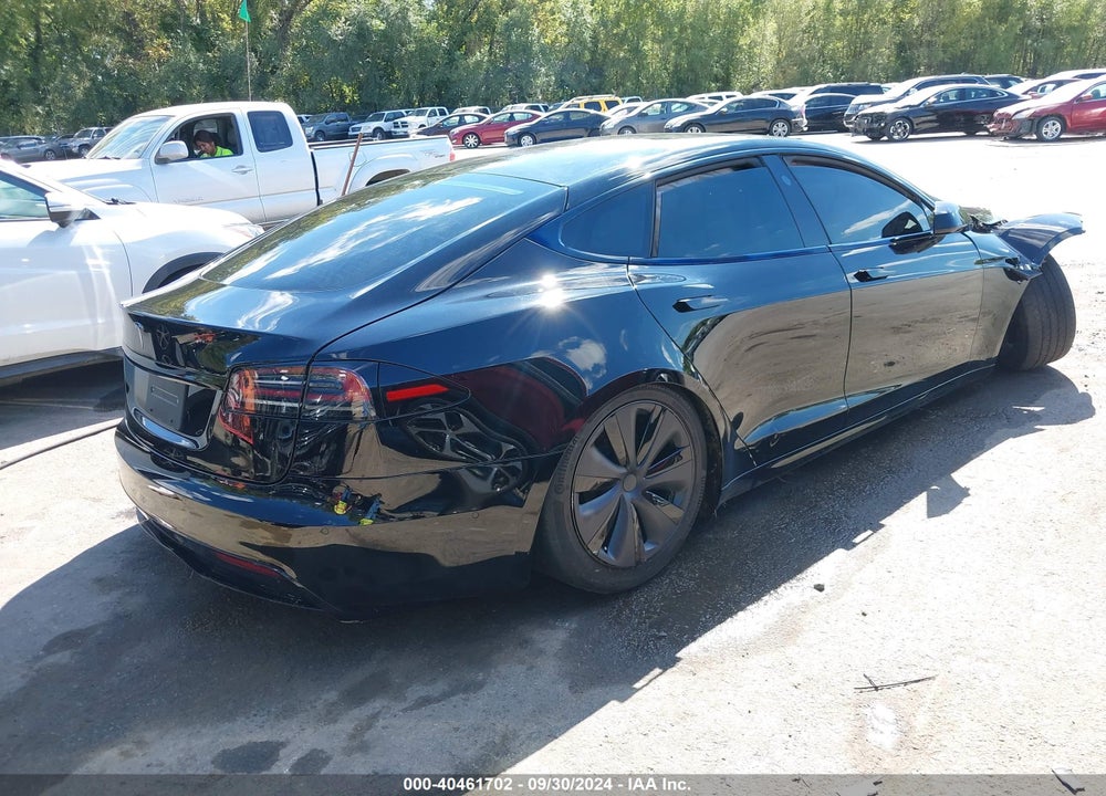 2022 TESLA MODEL S DUAL MOTOR ALL-WHEEL DRIVE VIN: 5YJSA1E51NF493695