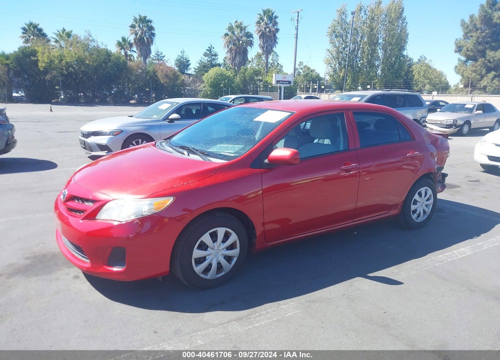 2013 TOYOTA COROLLA L VIN: 5YFBU4EE7DP182574