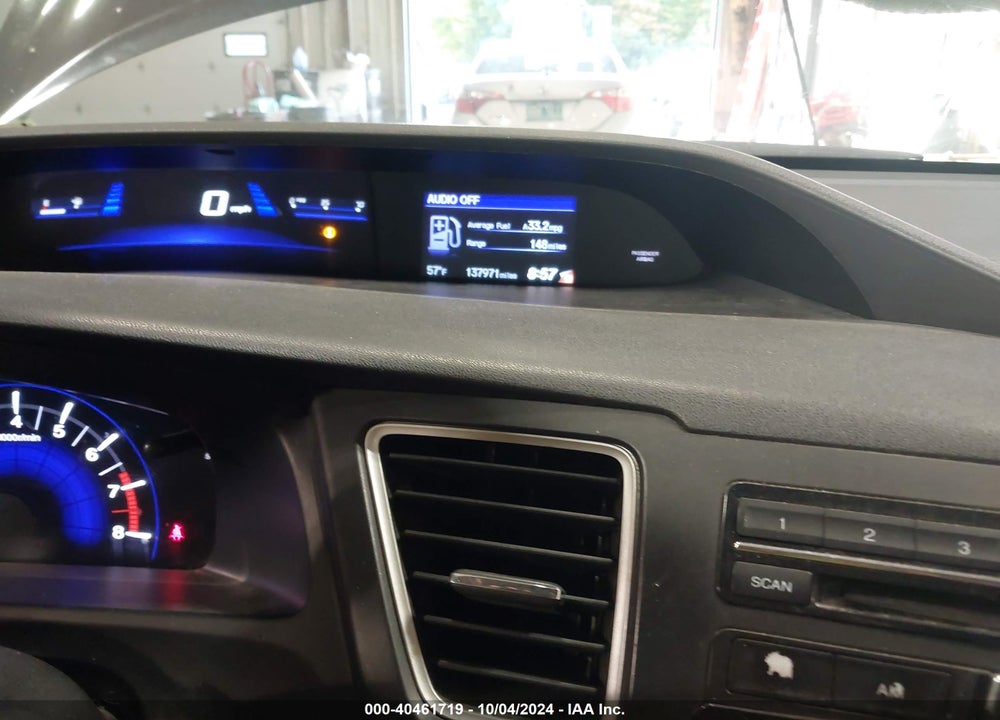 2014 HONDA CIVIC VIN: 2HGFB2E53EH541827