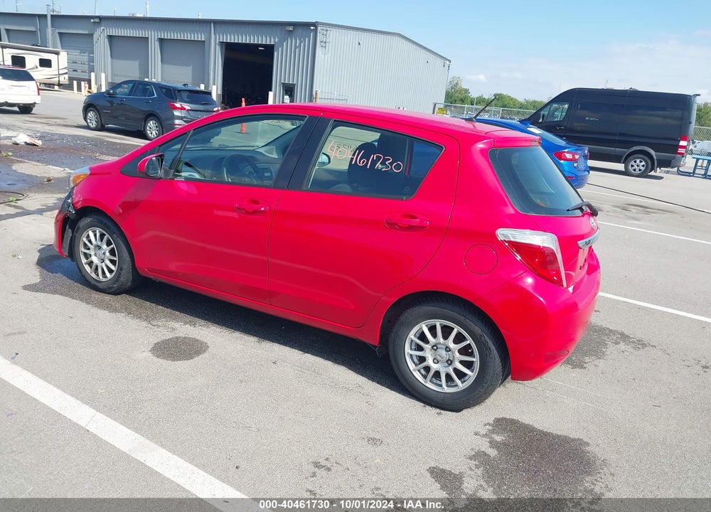 2014 TOYOTA YARIS VIN: JTDKTUD36ED592371