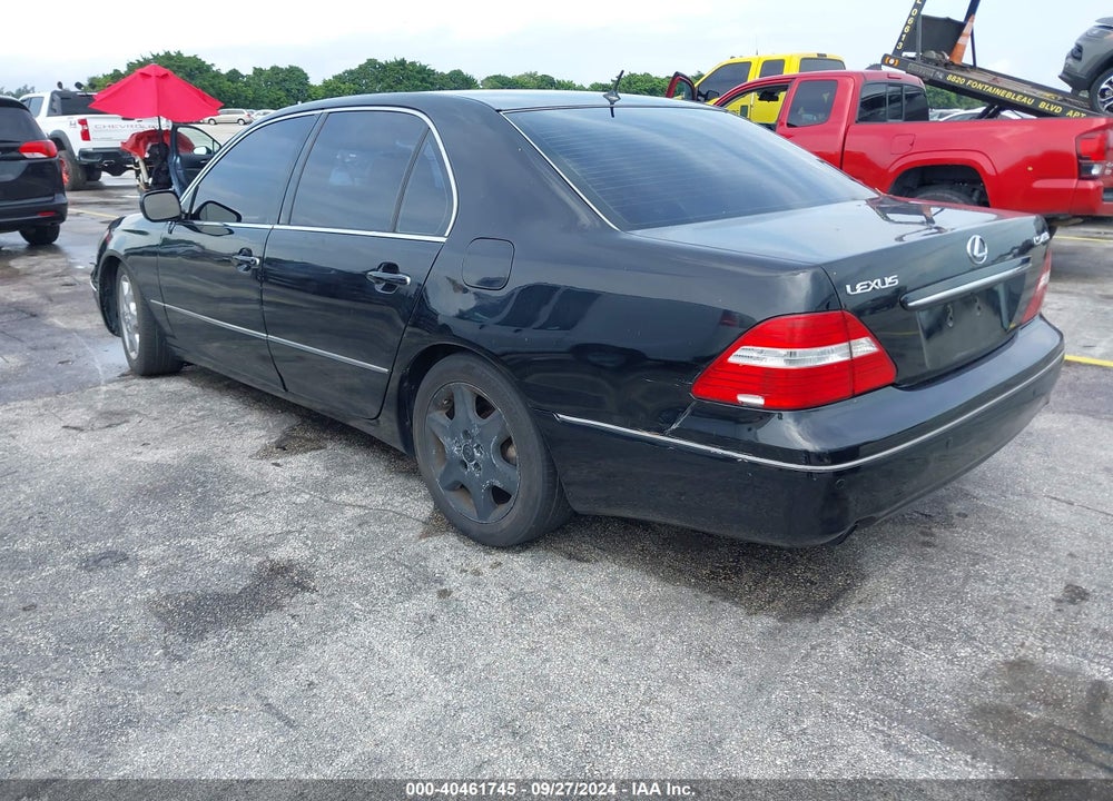 2004 LEXUS LS 430 VIN: JTHBN36FX40140701