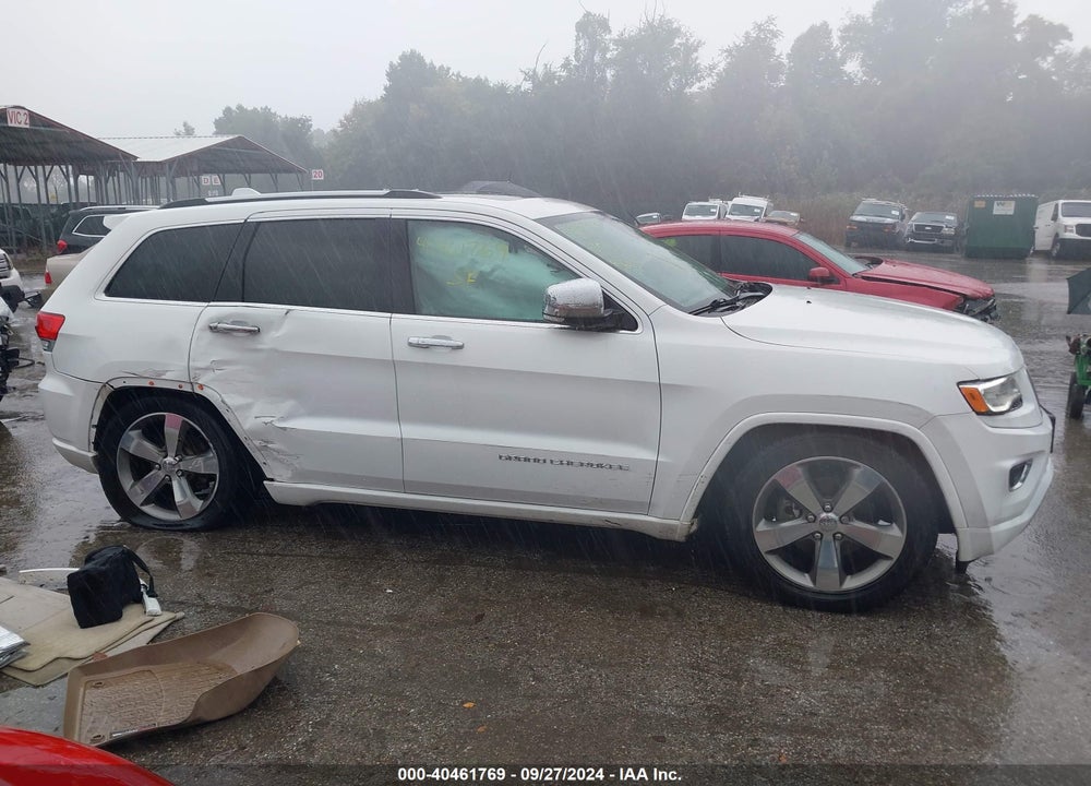 2016 JEEP GRAND CHEROKEE OVERLAND VIN: 1C4RJFCG1GC319593