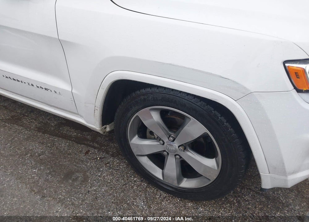 2016 JEEP GRAND CHEROKEE OVERLAND VIN: 1C4RJFCG1GC319593