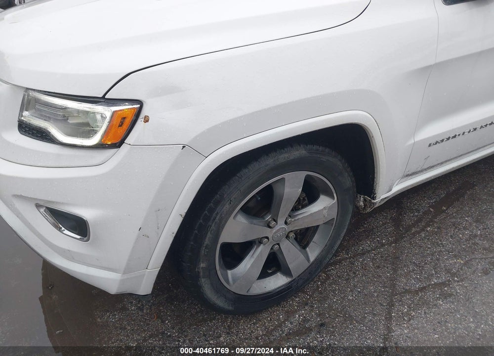 2016 JEEP GRAND CHEROKEE OVERLAND VIN: 1C4RJFCG1GC319593