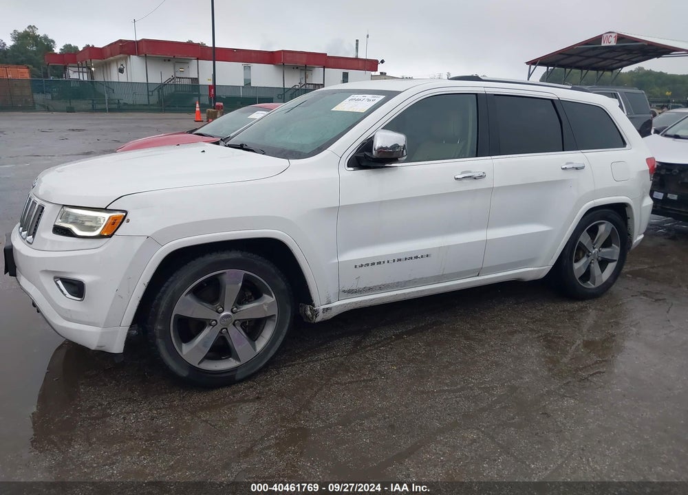 2016 JEEP GRAND CHEROKEE OVERLAND VIN: 1C4RJFCG1GC319593