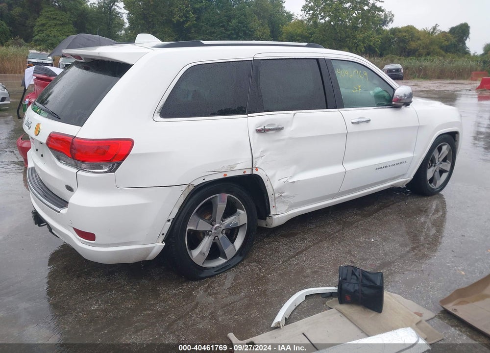 2016 JEEP GRAND CHEROKEE OVERLAND VIN: 1C4RJFCG1GC319593
