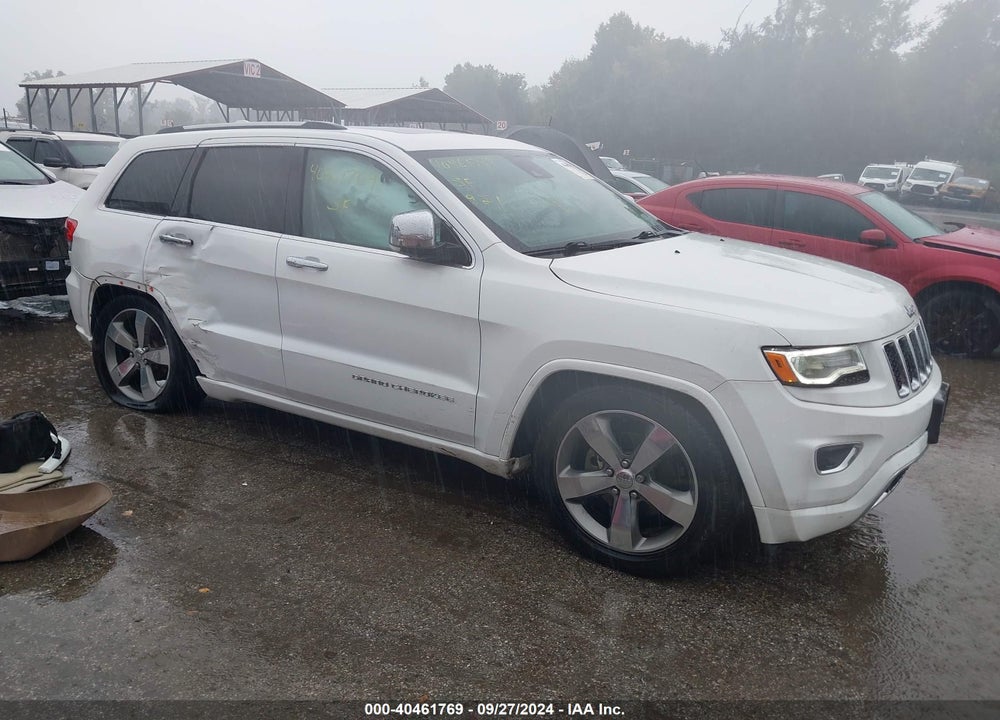2016 JEEP GRAND CHEROKEE OVERLAND VIN: 1C4RJFCG1GC319593