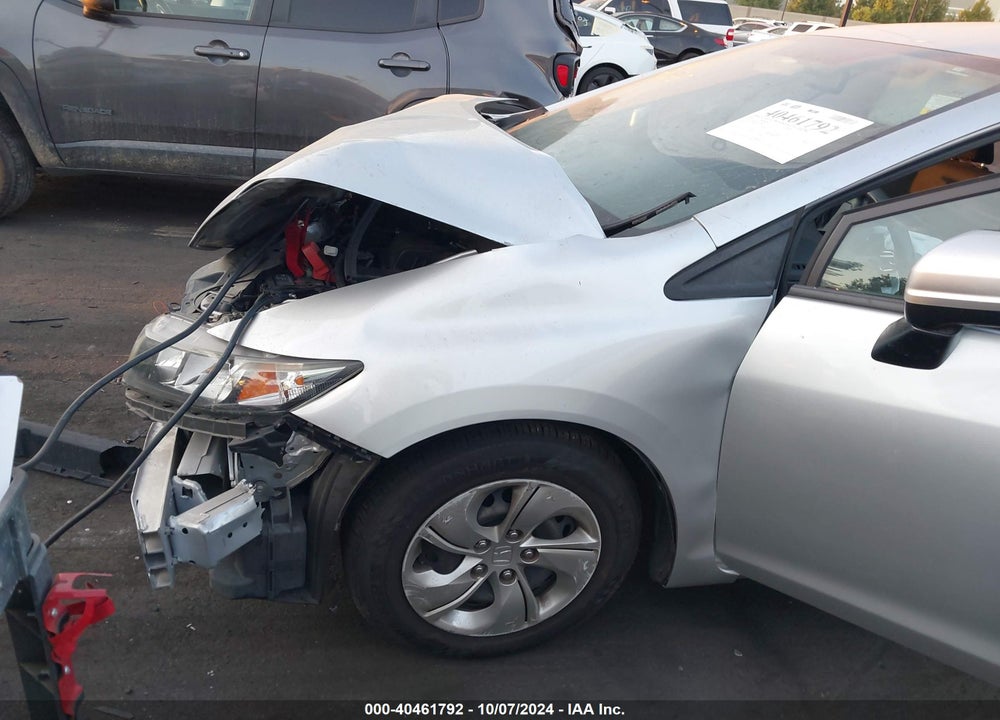 2014 HONDA CIVIC LX VIN: 19XFB2F53EE225675