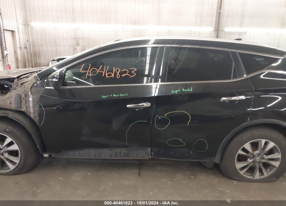 2017 NISSAN MURANO SL VIN: 5N1AZ2MH8HN147022