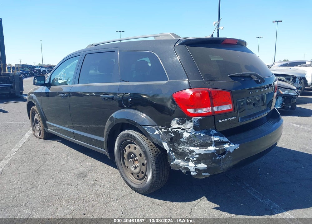 2015 DODGE JOURNEY SE VIN: 3C4PDCAB8FT538414