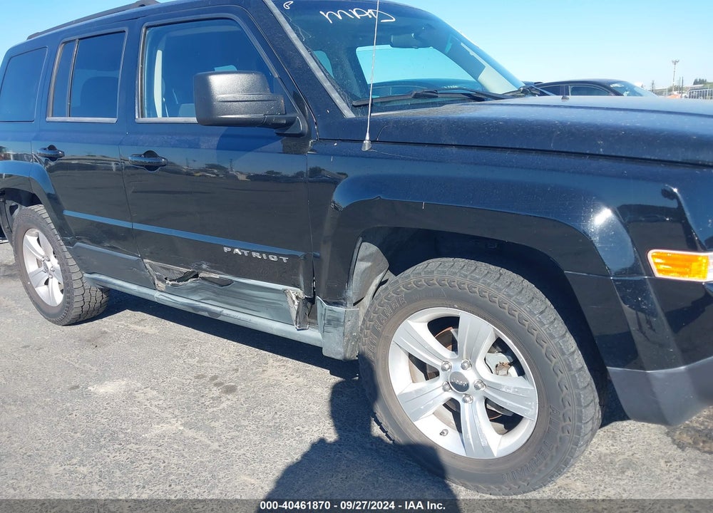 2012 JEEP PATRIOT SPORT VIN: 1C4NJRBBXCD509693