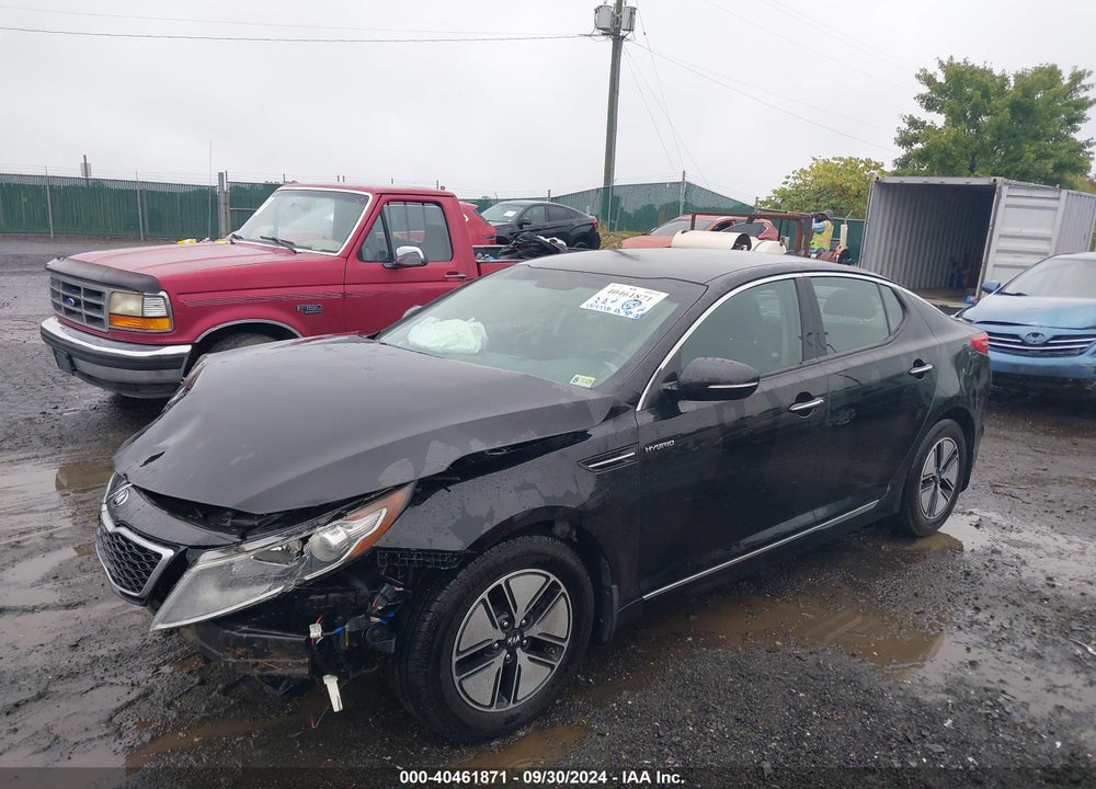2013 KIA OPTIMA HYBRID LX VIN: KNAGM4AD4D5058839