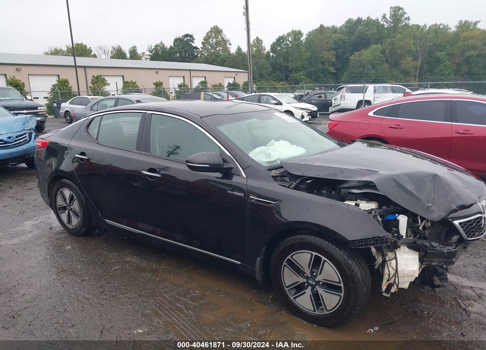 2013 KIA OPTIMA HYBRID LX VIN: KNAGM4AD4D5058839